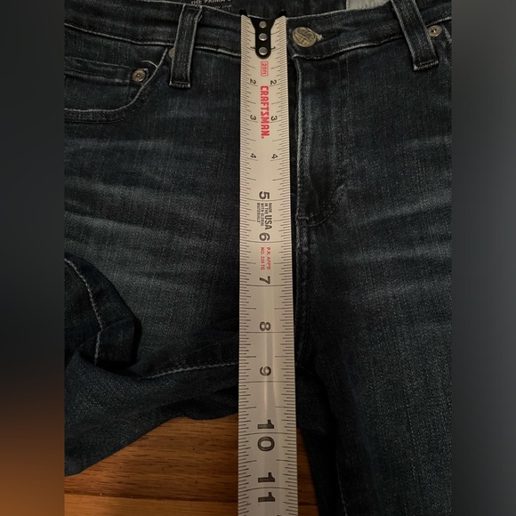 Womens AG Adriano Goldschmied Jeans 28R Prima Crop Cigarette Crop Stretch Denim - Picture 10 of 11